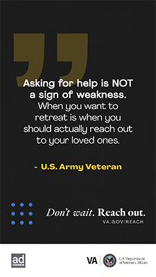 Asking for help is NOT a sign of weakness.