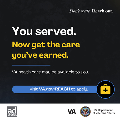 You served. Now get the care you deserve.